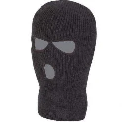 Mil-Com 3 Hole Balaclava Black Clothing