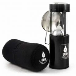 UCO Gear UCO 9 Hour Original Lantern Anodised D/L Kit Black Bushcraft